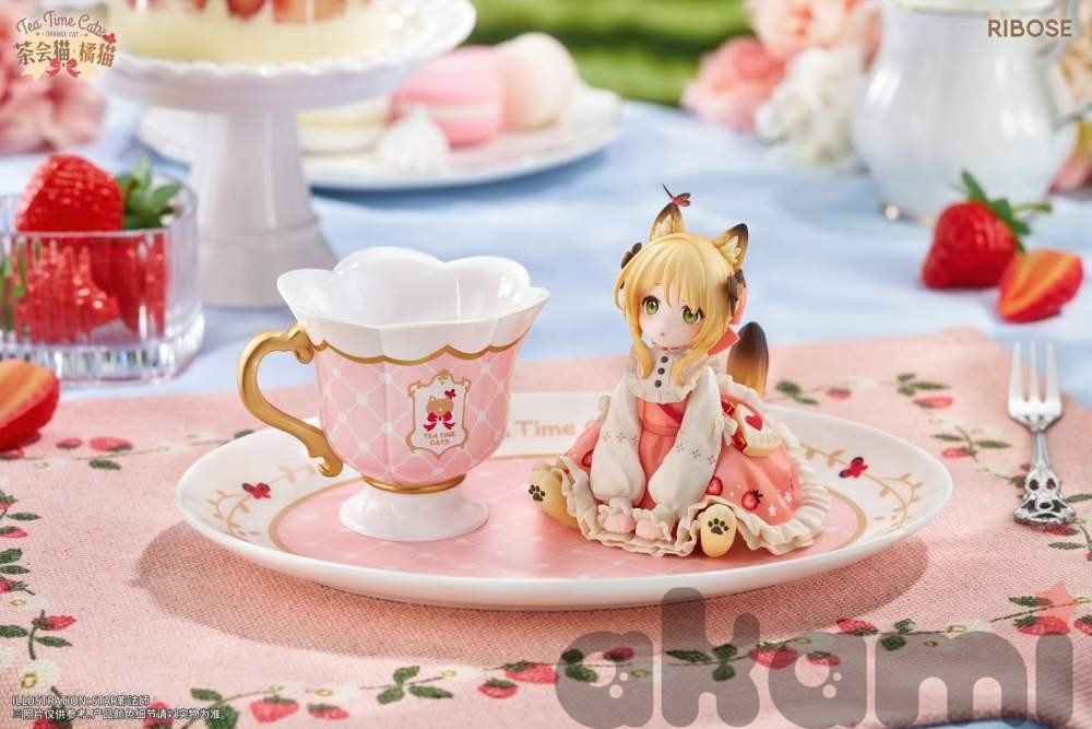 Кошечка Tea Time Cats Orange Cat (Ribose)