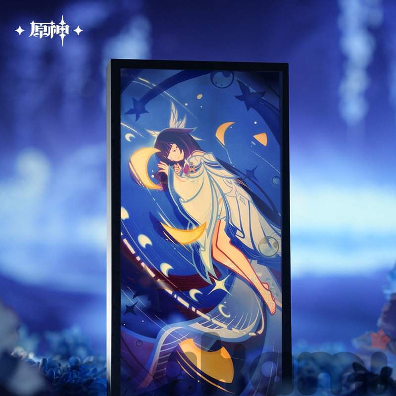 Акриловая картина Moon Maiden Columbina (Genshin Impact)