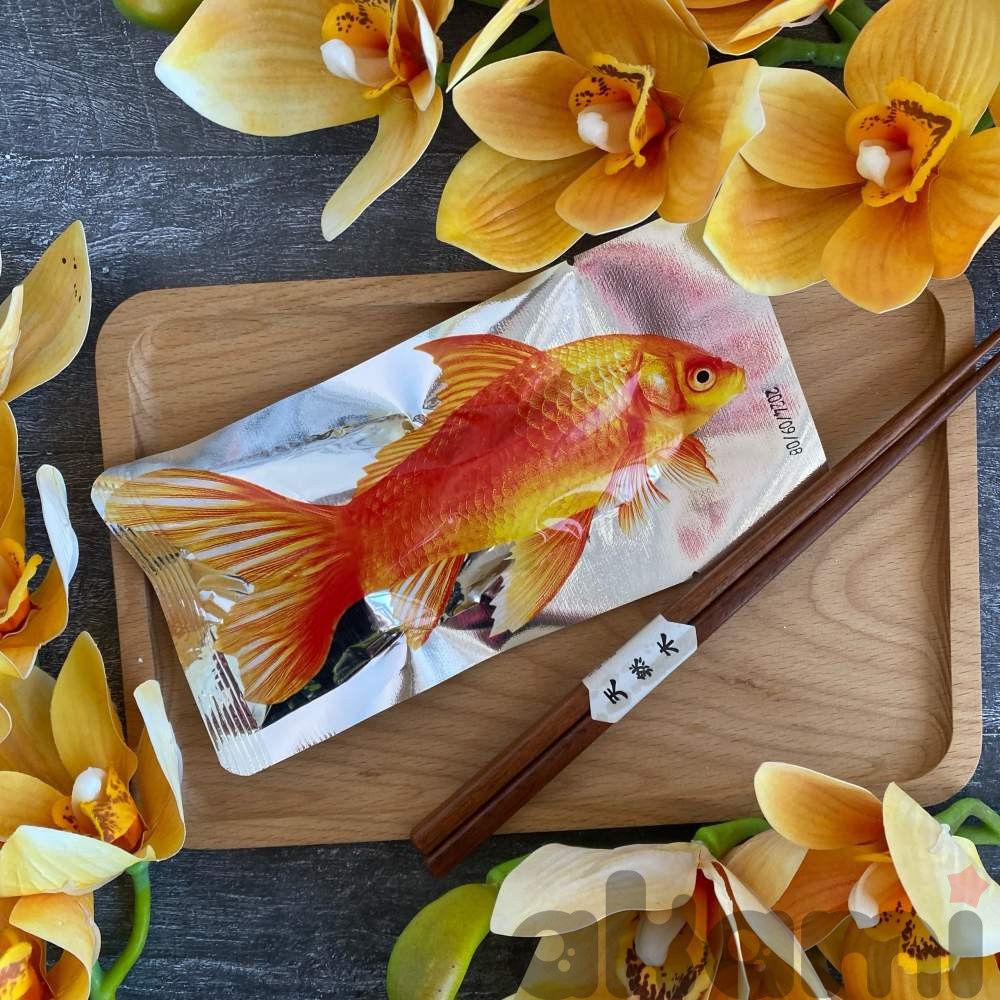 Соевая закуска Jiang Fa (PingJiang BenWei) со вкусом рыбки (зеркальная упаковка) 20гр (50шт в блоке)