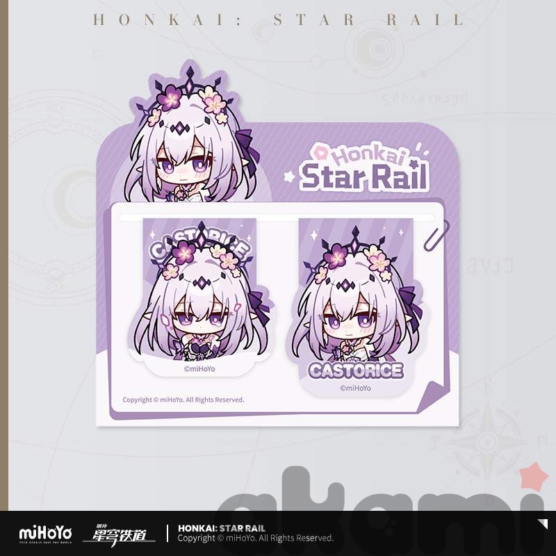 Набор магнитных закладок Кастория Pom-Pom Gallery (Honkai: Star Rail)