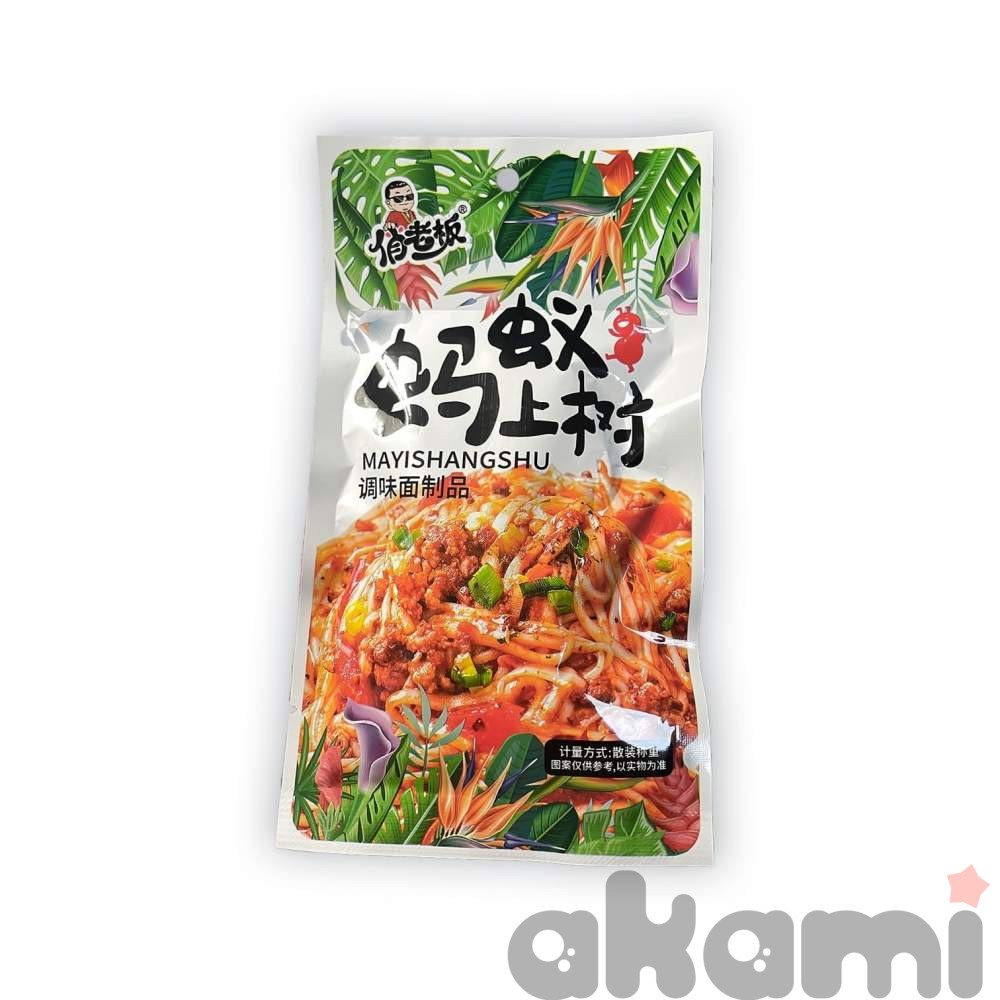 Соевая закуска "Ant on Tree" (VV Food and Beverage Co) со вкусом фунчозы с фаршем 20гр (30 шт в блок