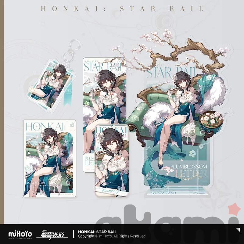 Мерч Жуань Мэй Ruan Mei Plumblossom Letter (Honkai: Star Rail)