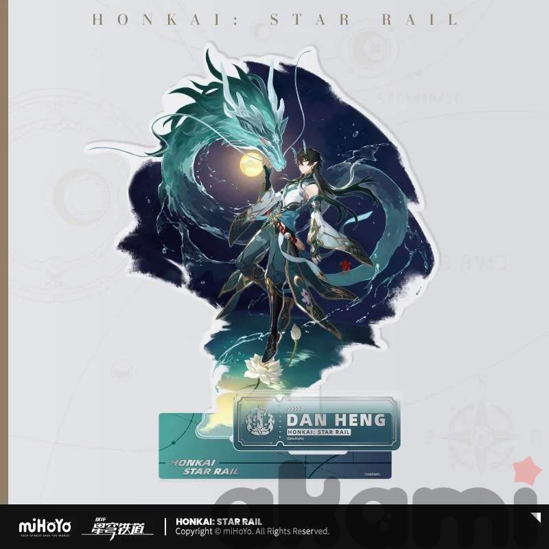 Акриловый стенд Дань Хен Пожиратель Луны Путь Разрушения (Honkai: Star Rail)