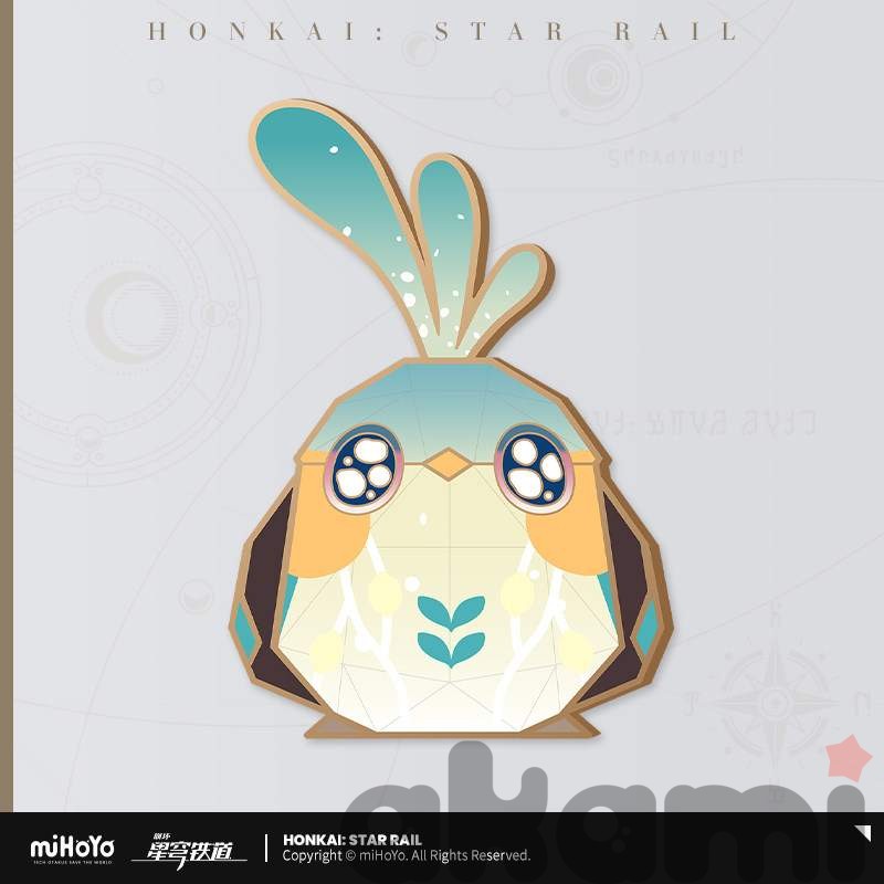 Металлическая закладка Светлячок Origami Bird Clash (Honkai: Star Rail)