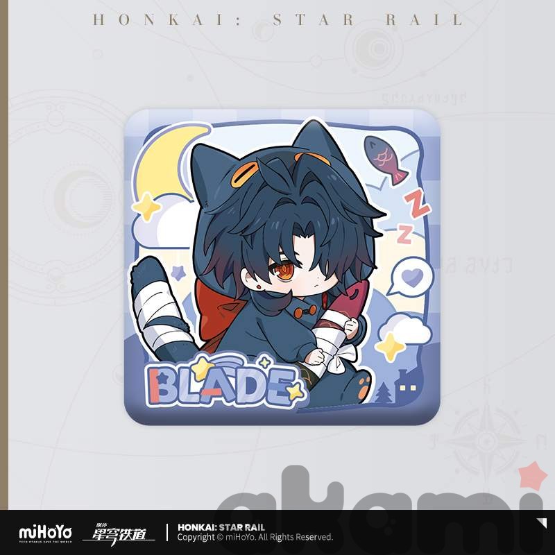 Значок чиби Блейд Boys Dorm Series (Honkai: Star Rail)