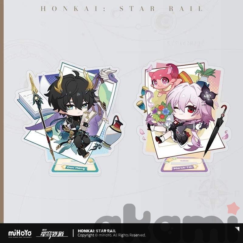Акриловый стенд чиби Autumn Festival (Honkai: Star Rail)