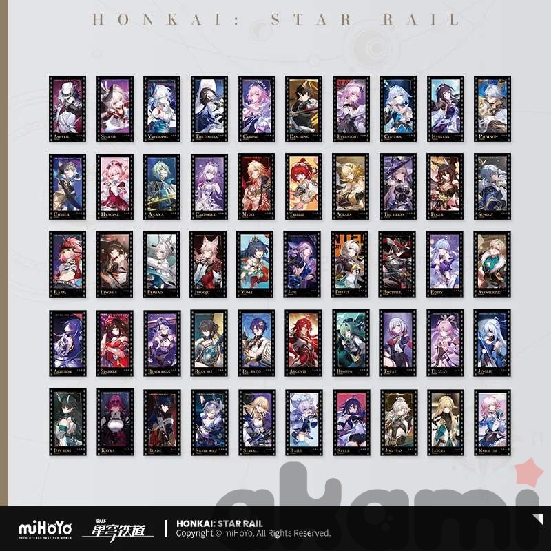 Карточки фотопленка All-Stars Invite (Honkai: Star Rail)
