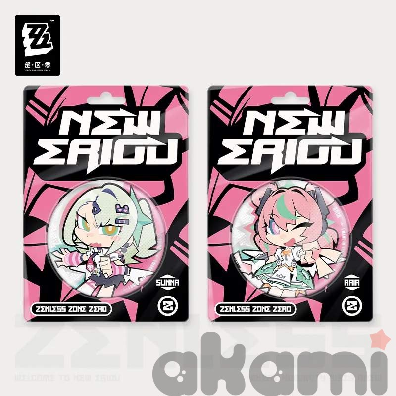 Значки New Eridu Chibi Ангелы наваждения (Zenless Zone Zero)