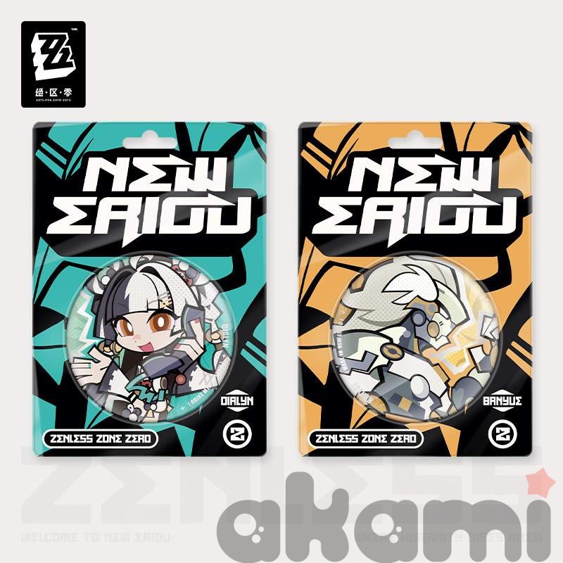 Значки New Eridu Chibi Крампус (Zenless Zone Zero)