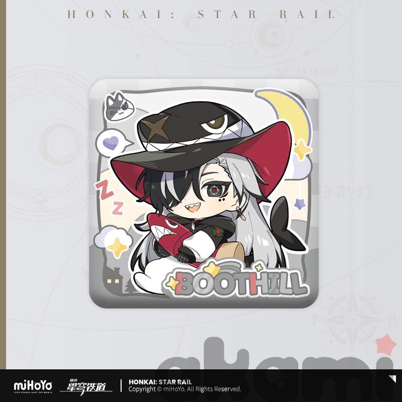 Значок чиби Бутхилл Boys Dorm Series (Honkai: Star Rail)