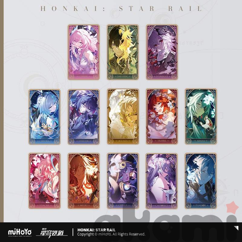 Коллекционные карты Amphoreus’ Saga of Heroes (Honkai: Star Rail)