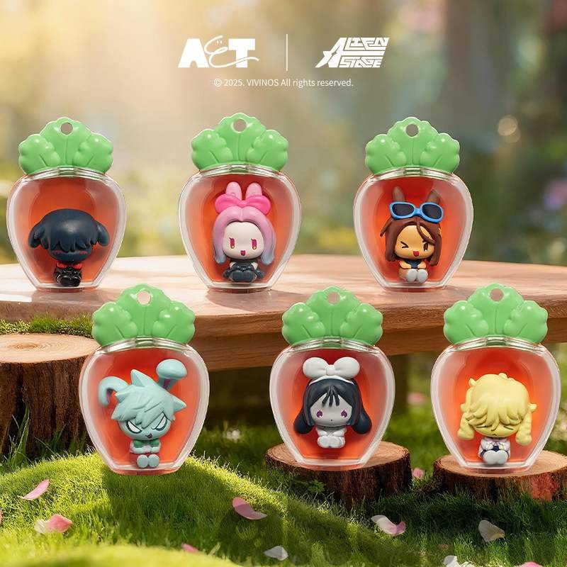 Фигурка в морковке AET Rabbit Series (Alien Stage)