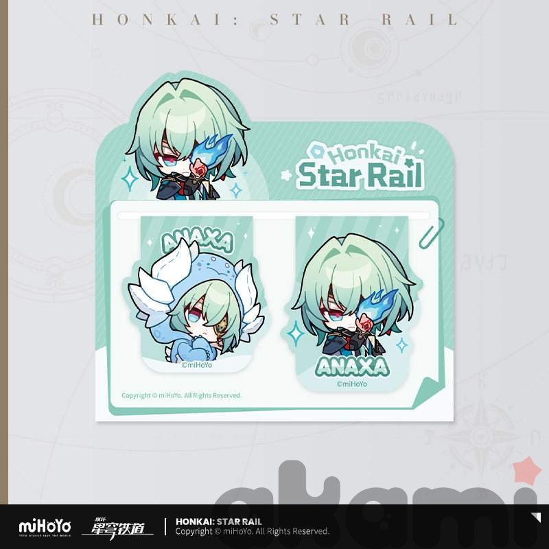 Набор магнитных закладок Анакса Pom-Pom Gallery (Honkai: Star Rail)