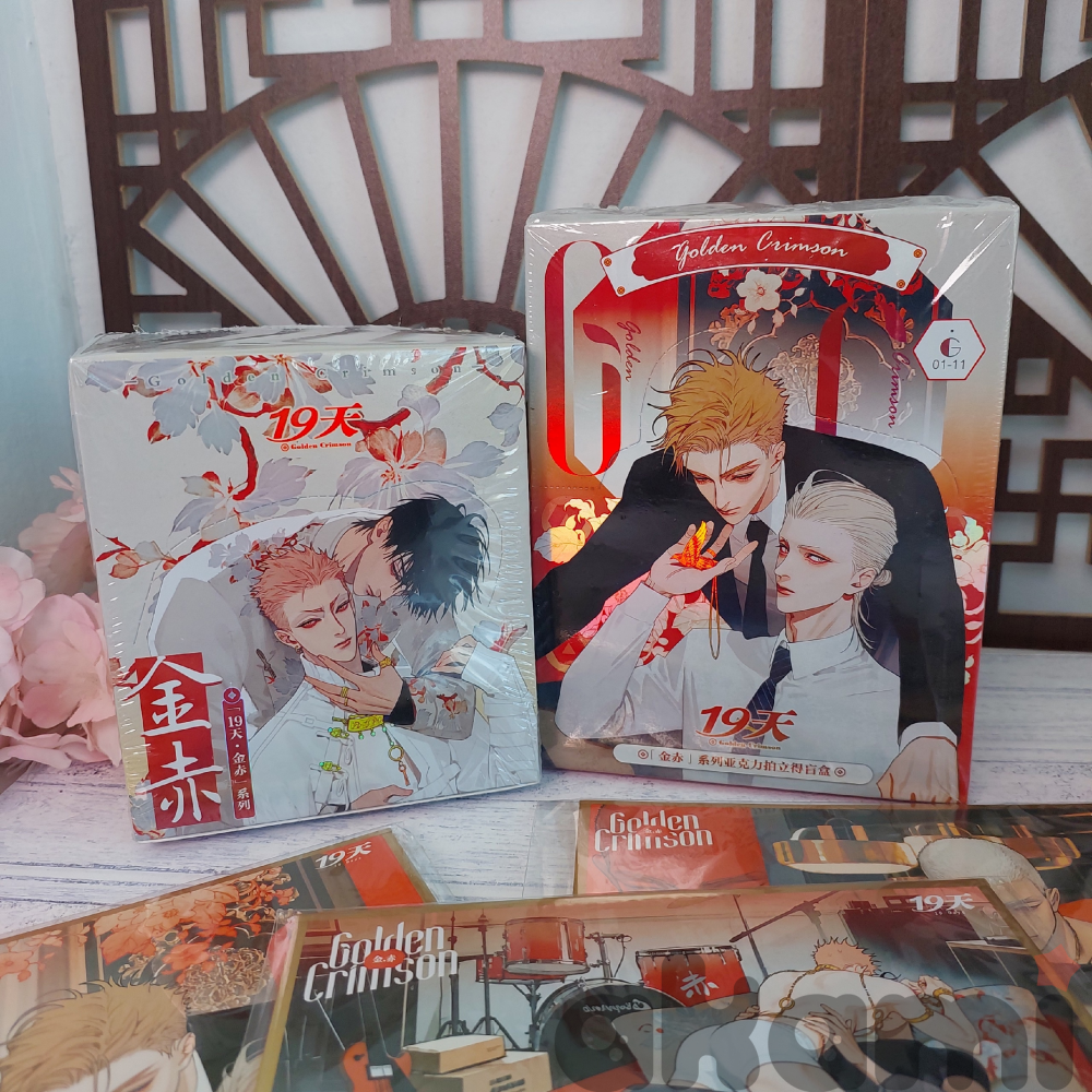 Mosspaca 19 дней - Однажды (19天) Олд рандомные значки Golden Crimson (Спецзаказ)