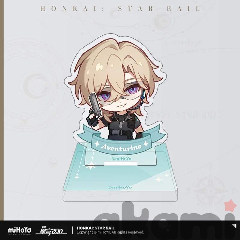 Стенд с печатью Авантюрин Nameless Honor (Honkai: Star Rail)