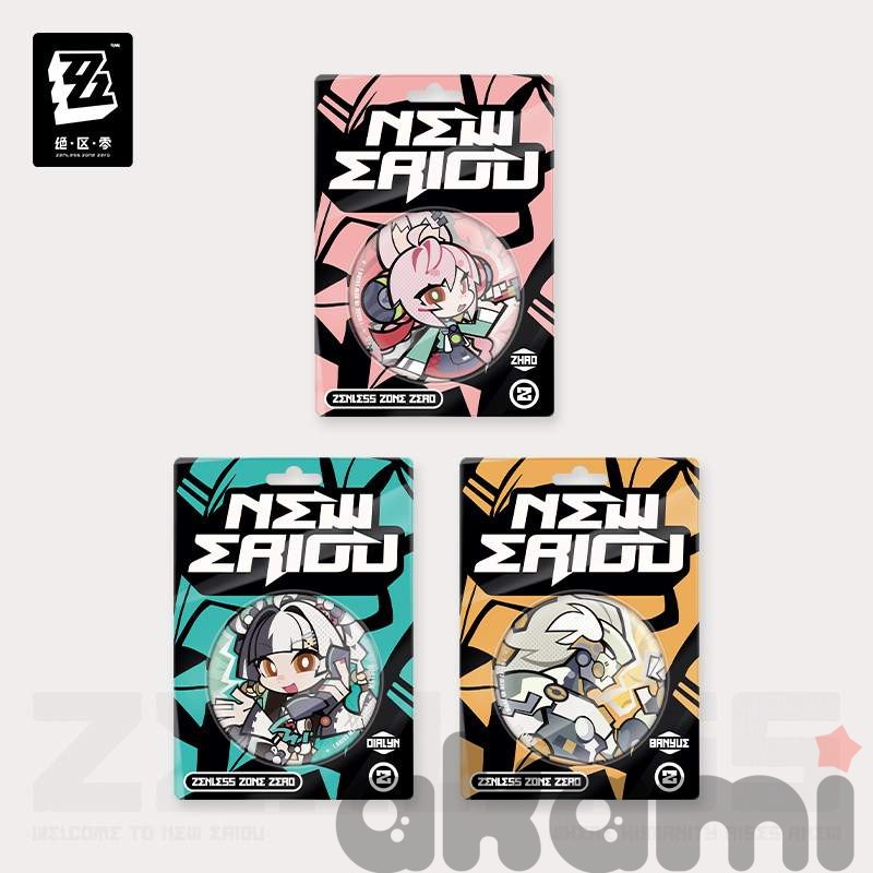 Значки New Eridu Chibi Крампус (Zenless Zone Zero)