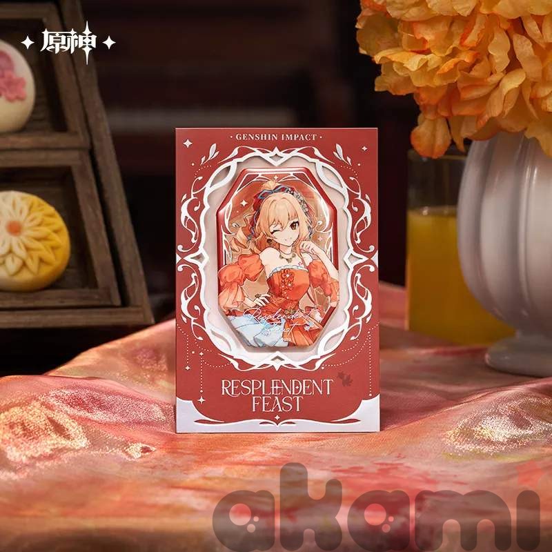 Мерч Resplendent Feast Yoimiya Значок (Genshin Impact)
