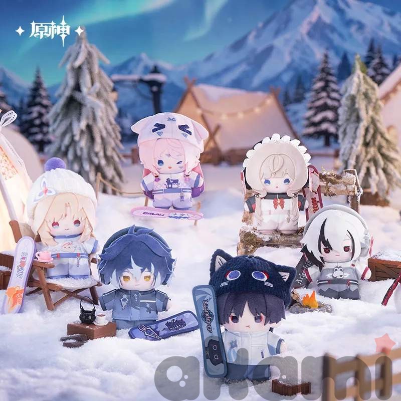 Игрушка на брелоке Полярная вечеринка Aurora Party (Genshin Impact)