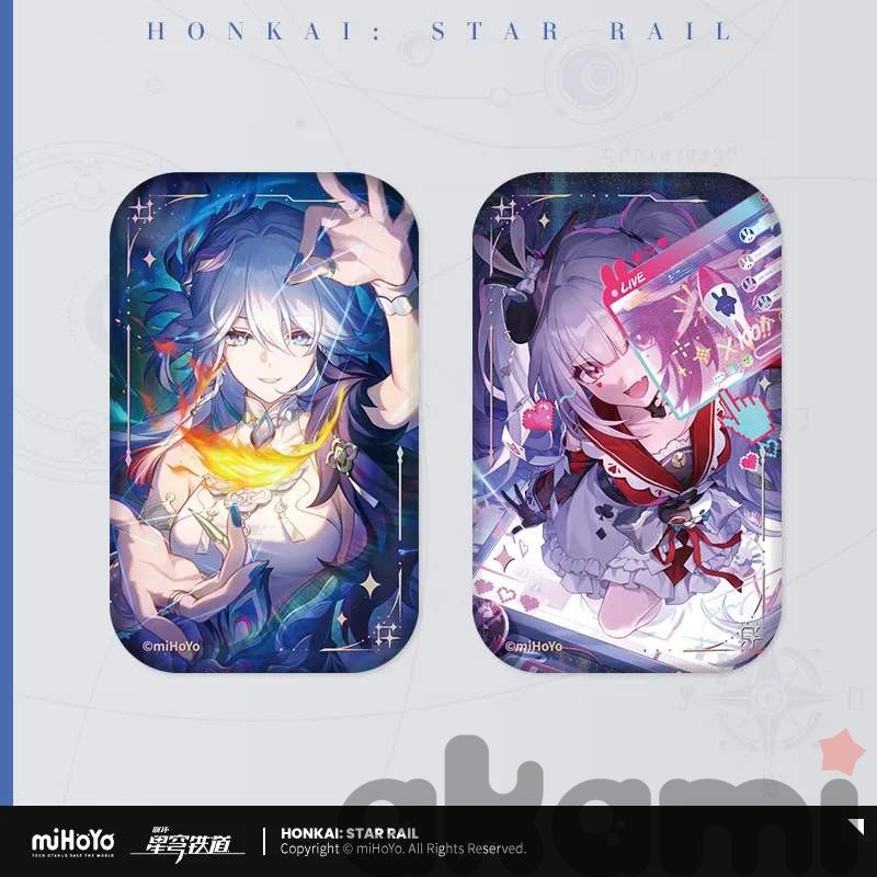Металлический значок Световой конус vol.3 (Honkai: Star Rail)