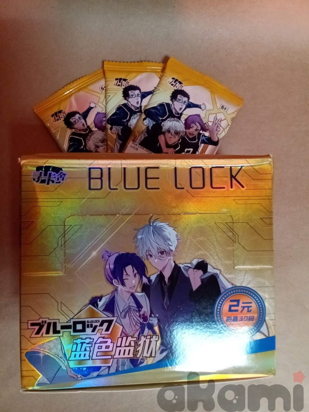 Blue Lock коллекционные карточки cc528