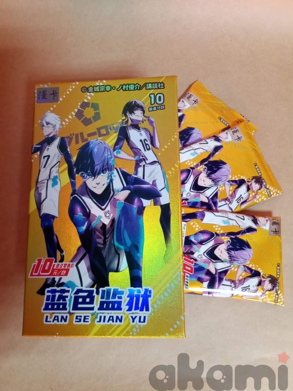 Blue Lock коллекционные карточки cc529