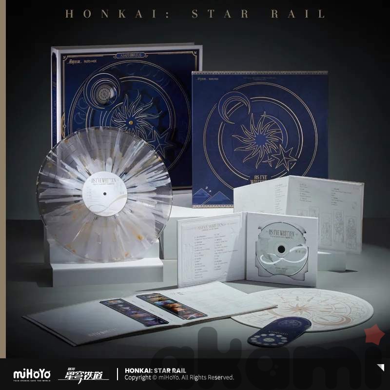 Подарочный набор с виниловым и CD диском As I’ve Written (Honkai: Star Rail)