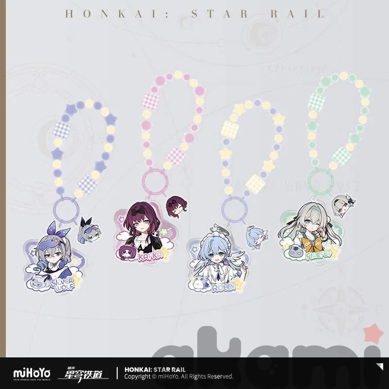 Акриловые брелоки Общежитие девушек Girls Dorm Series (Honkai: Star Rail)