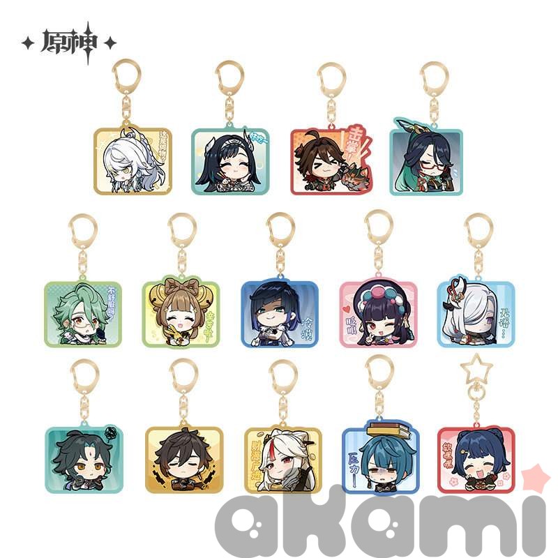 Брелоки Liyue Chibi Character (Genshin Impact)