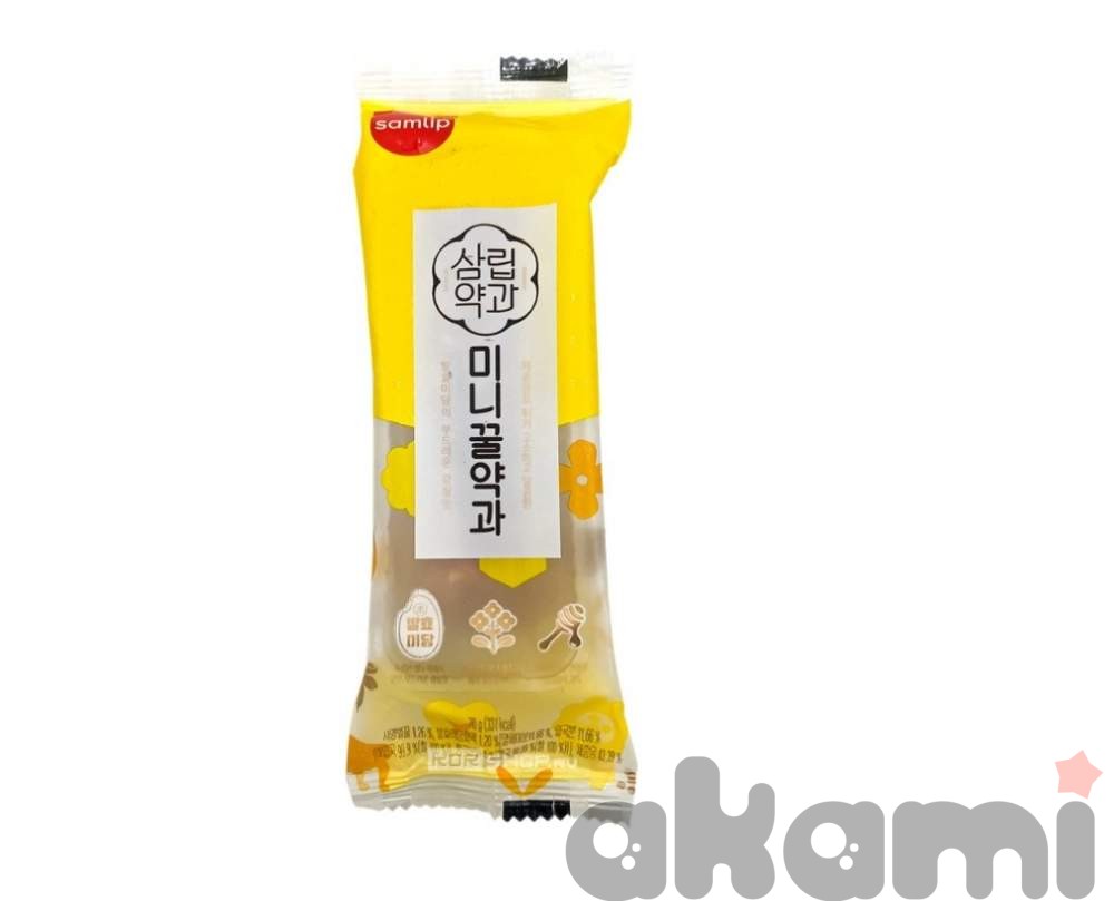 Печенье Samlip Korean Mini Yakgwa Honey, с медом, 70 г