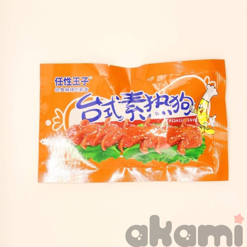 Остро-сладкая соевая закуска "ХОТ-ДОГ" 20гр (30шт в блоке)