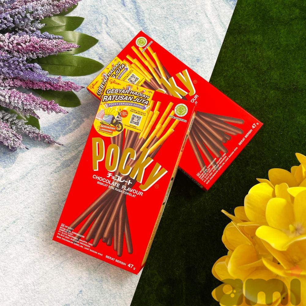 Палочки бисквитные Pocky Шоколад 47гр - Поки / Аниме-магазин «Аками»