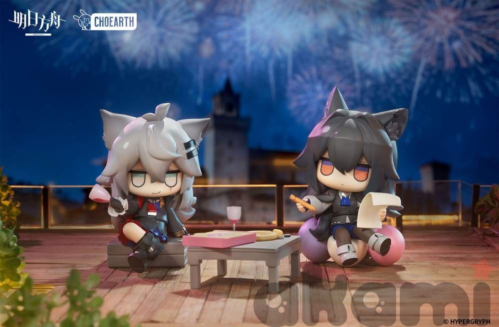 Arknights Party Chibiz Series Lappland The Decadenza & Texas the Omertosa