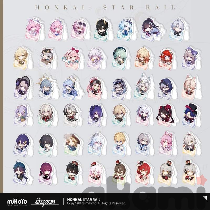 Акриловый зажим Nameless Honor (Honkai: Star Rail)